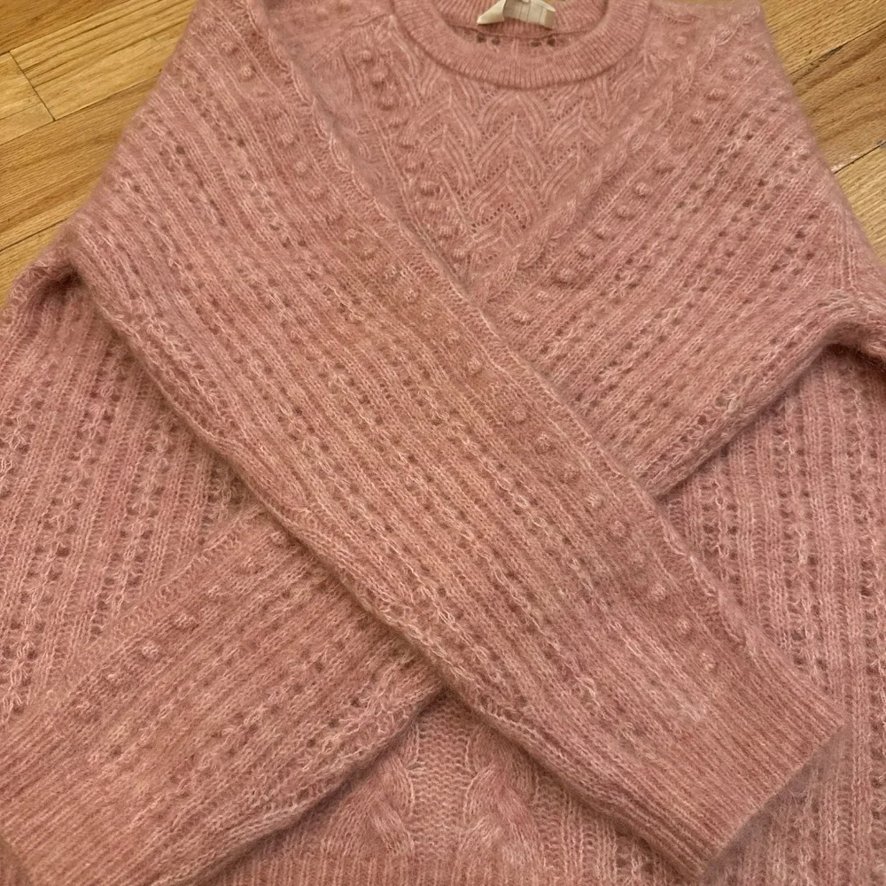 Sezane  Sweater Jake Jumper Medium Rosewood - XL pink - Picture 9 of 10
